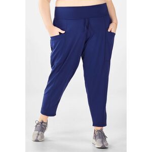 Fabletics Maji Pant II Navy High Rise Activewear With Pockets 2X #769